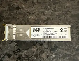 Cisco CWDM SFP Module, 1470nm 1g 80km