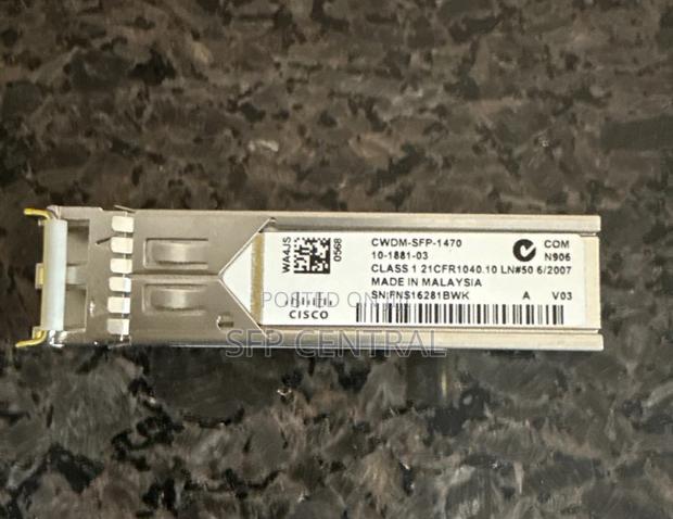 Cisco CWDM SFP Module, 1470nm 1g 80km - thumbnail 2