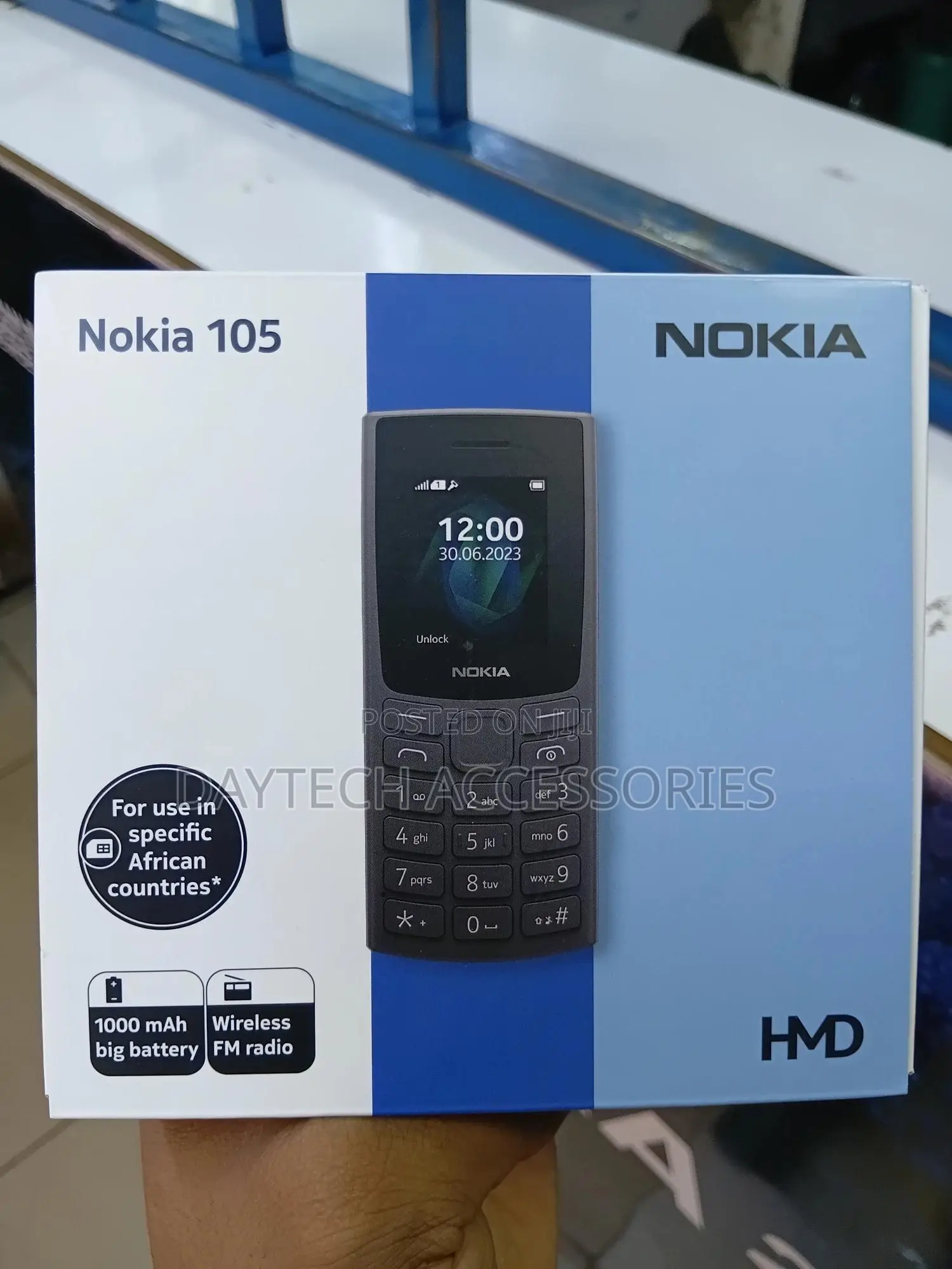 New Nokia 105 Black