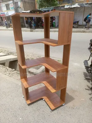 Corner Bookshelf