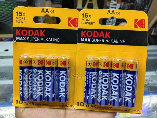 Kodak Max Super Alkaline Double Aa Battery (Pack of 4) - thumbnail 2