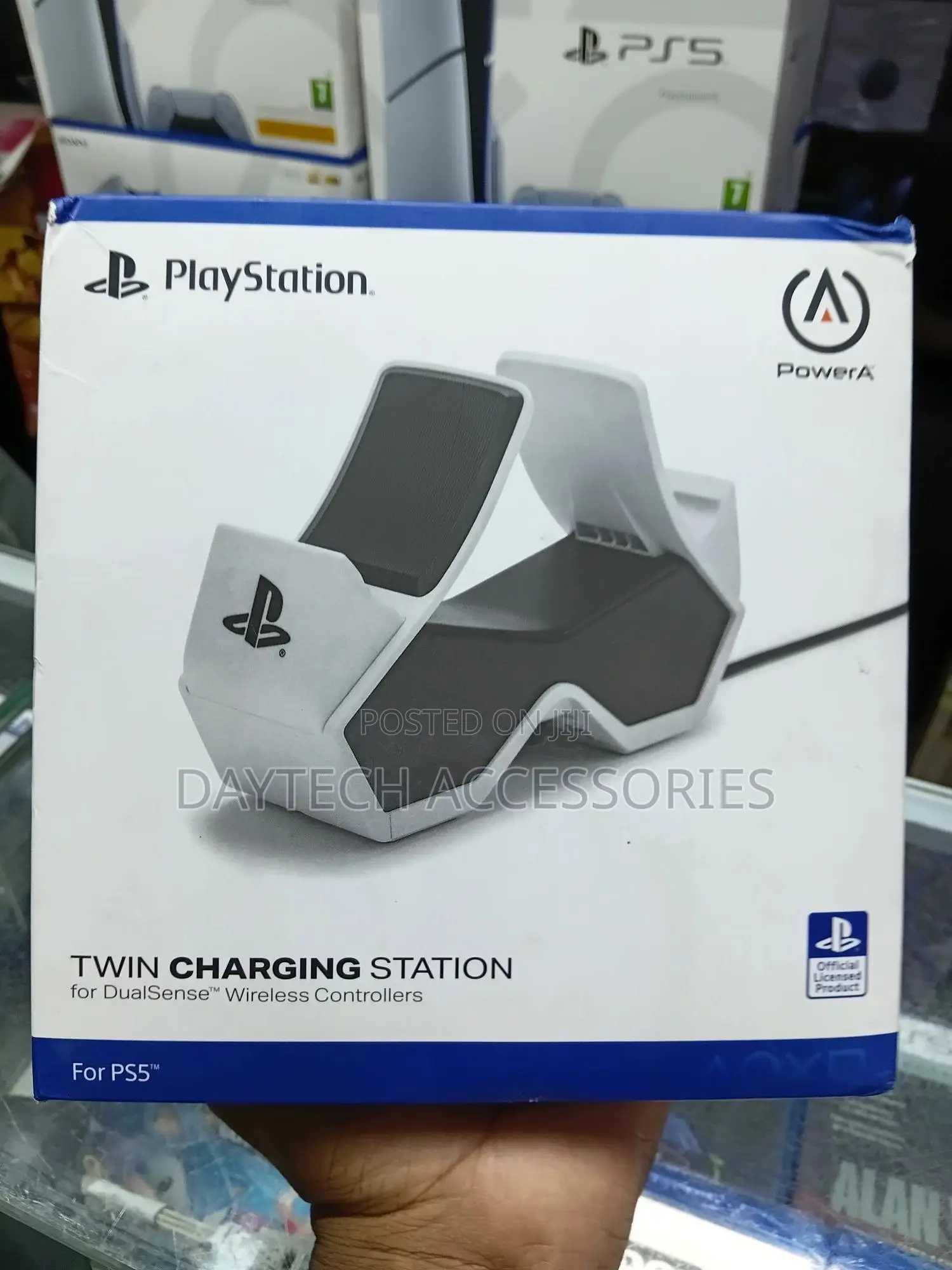 Power(A) Twin Charging Station for Ps5 Controller - White