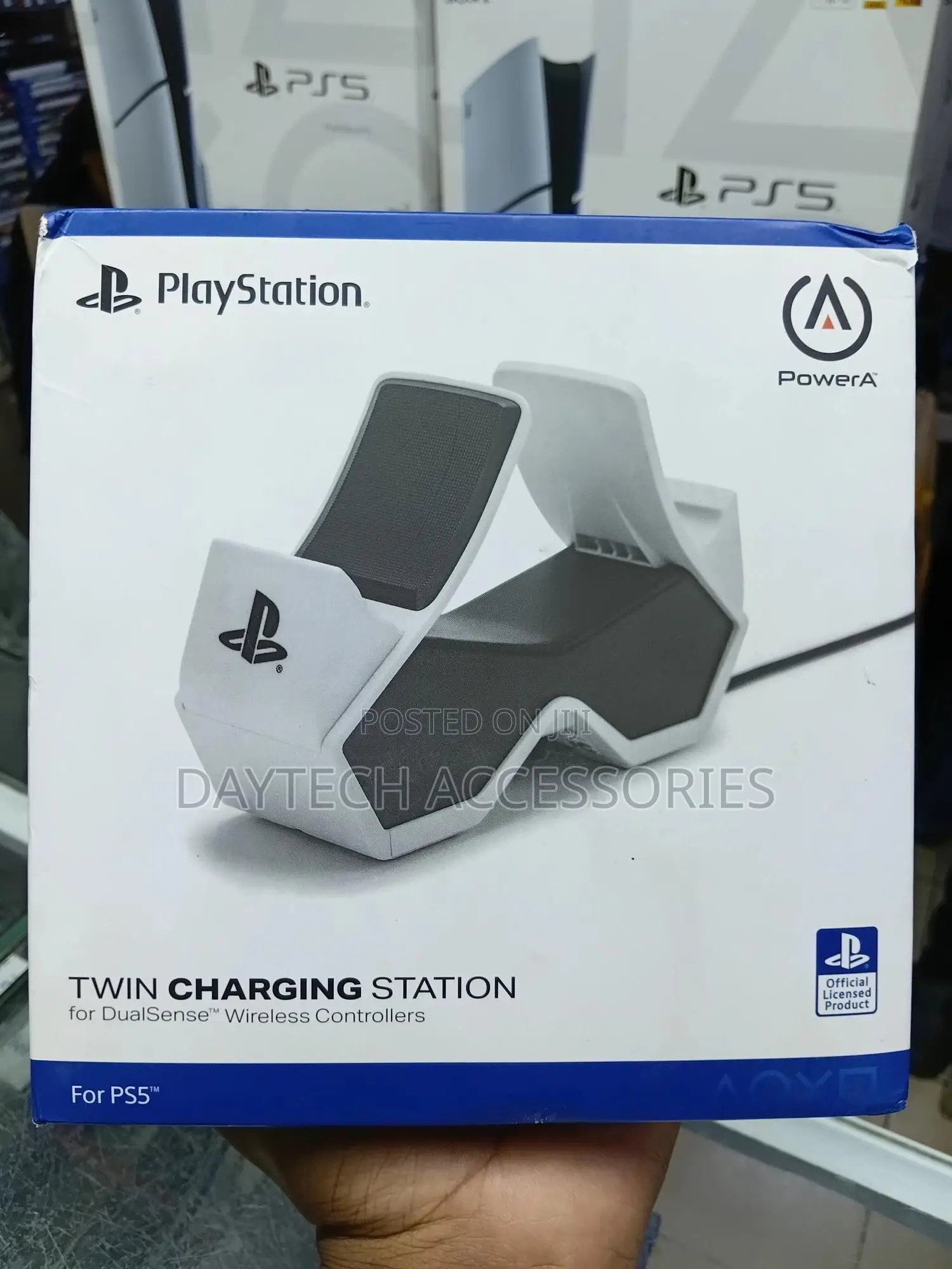Powera Twin Charging Station for Ps5 Dualsense Wireless Controllers.
