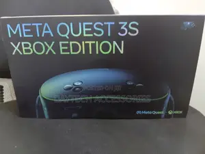 The Meta Quest 3s Xbox Edition Virtual Reality Headset.