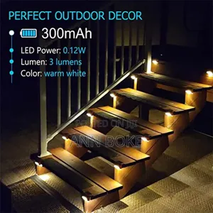 8 Piece Solar Lights Available