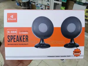 Kisonli S-888 2.0-Channel Multimedia Speakers.
