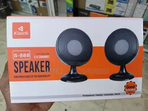 Kisonli S-888 2.0-Channel Multimedia Speakers.