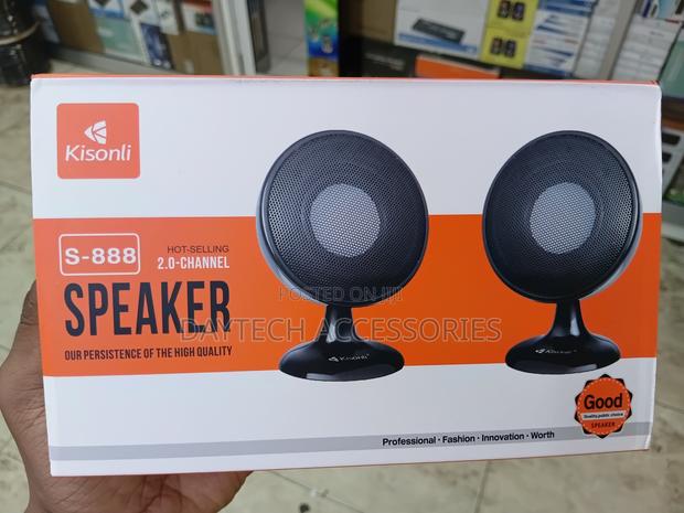 Kisonli S-888 2.0-Channel Multimedia Speakers. - thumbnail 2