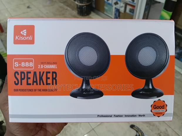 Kisonli S-888 2.0 Channel Computer Mini Speaker Usb - thumbnail 2
