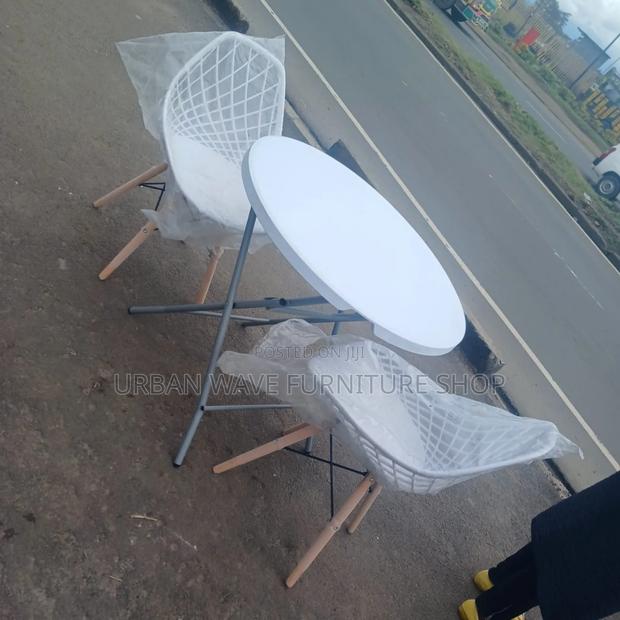 White Plastic Set for Outdoor Garden