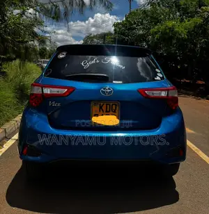 Toyota Vitz 2017 Blue
