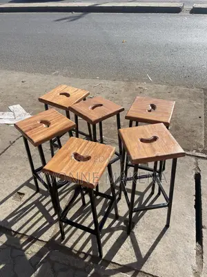 Square Wooden Stools