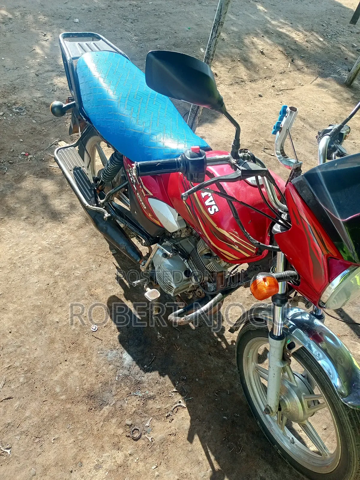 TVS HLX Plus ES 2020 Red