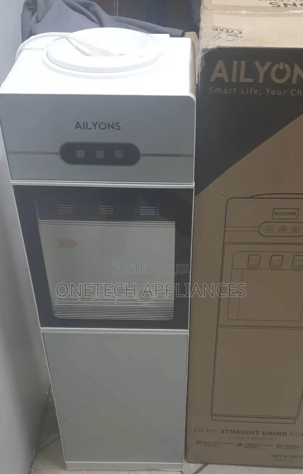 Ailyons Afk-112 Dispenser Hot Cold and Normal With Storage Cabinet