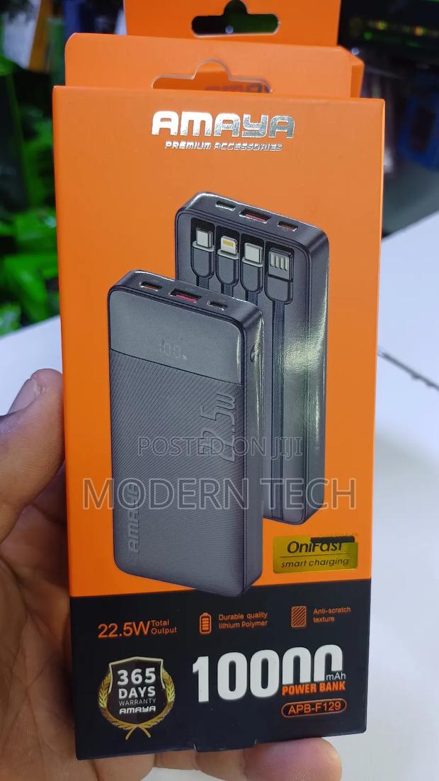 Amaya 10000mah Fast Charging Power Bank (Apb-F129)