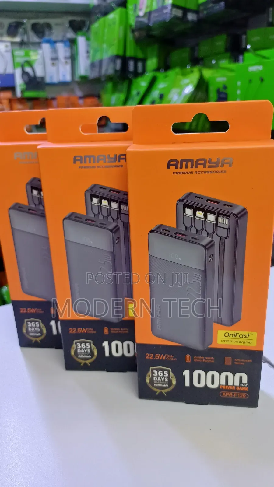 Amaya 10000mah Ultra Fast Charging Power Bank – 22.5w