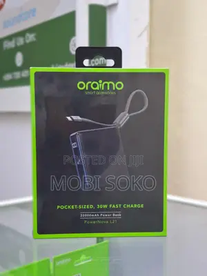 Oraimo Powernova L21, 30w, 20000mah Powerbank