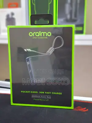 Oraimo Powernova L21, 30w, 20000mah Powerbank