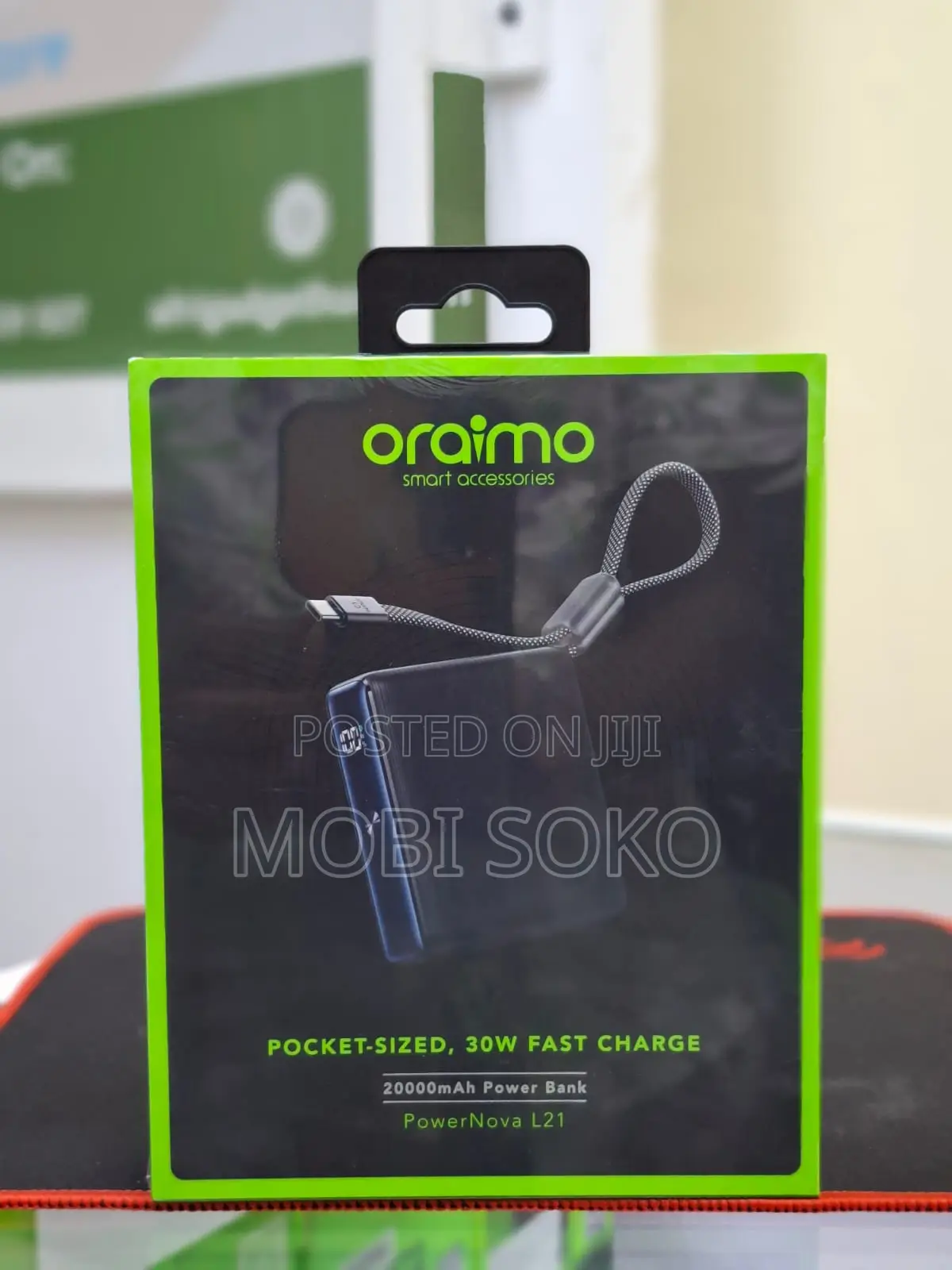 Oraimo Powernova L21, 30w, 20000mah Powerbank