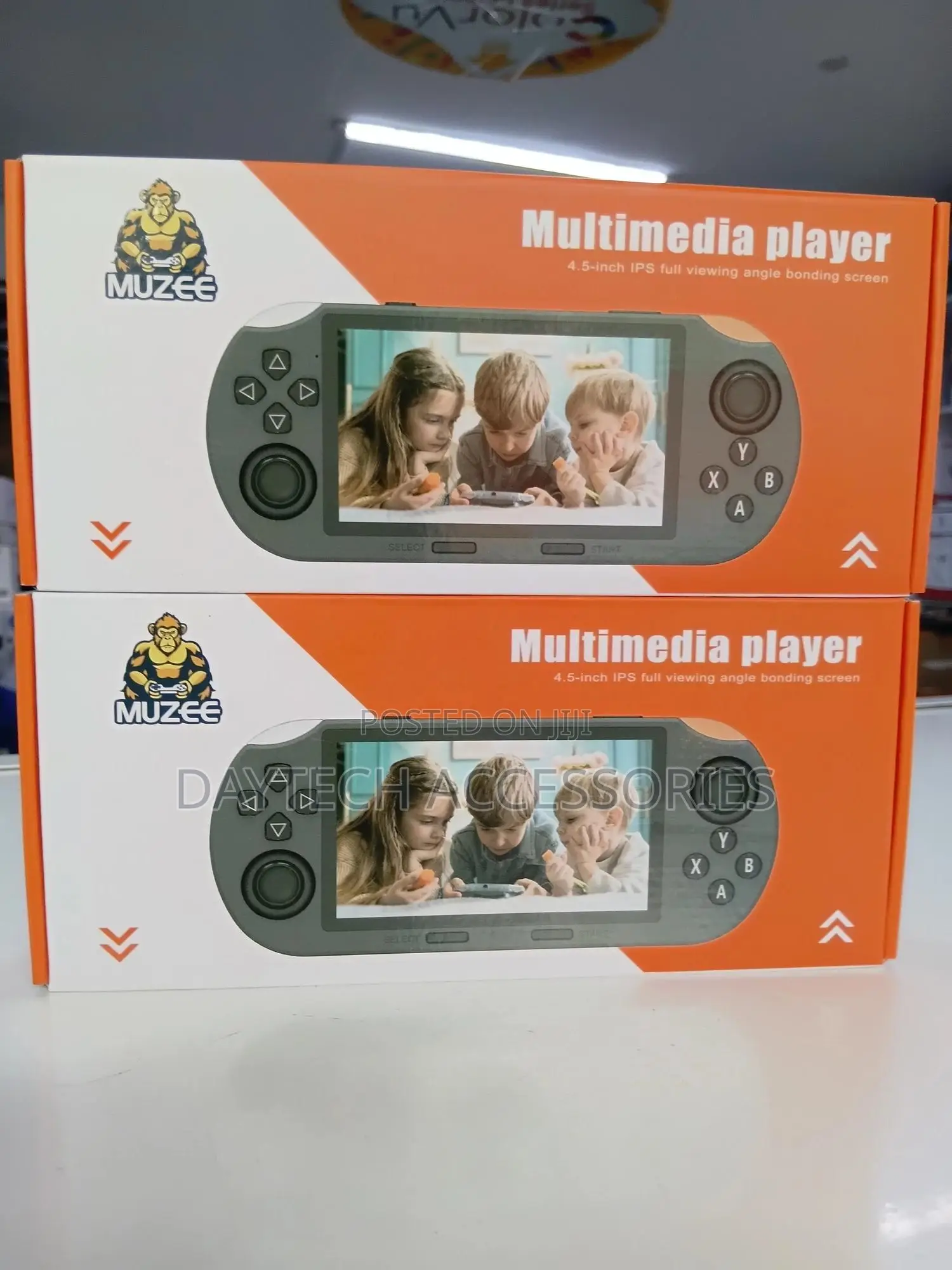 This Muzee Handheld Retro Game Console Model Sf3000.