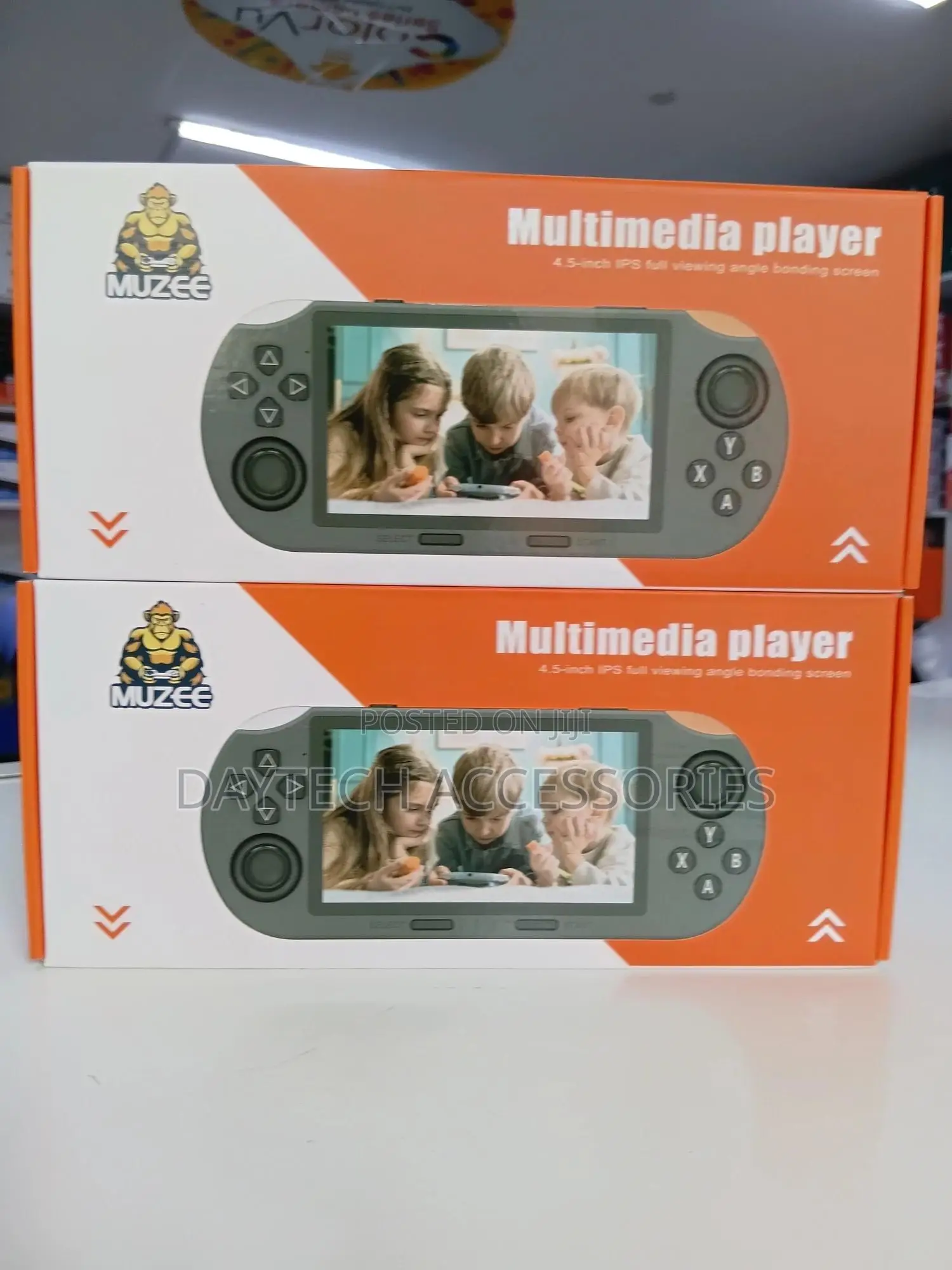 This Muzee Handheld Retro Game Console Model Sf3000.