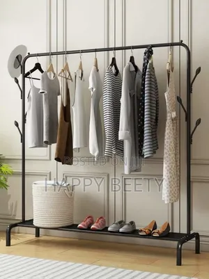Floor Standing Rack With Movable Wheels