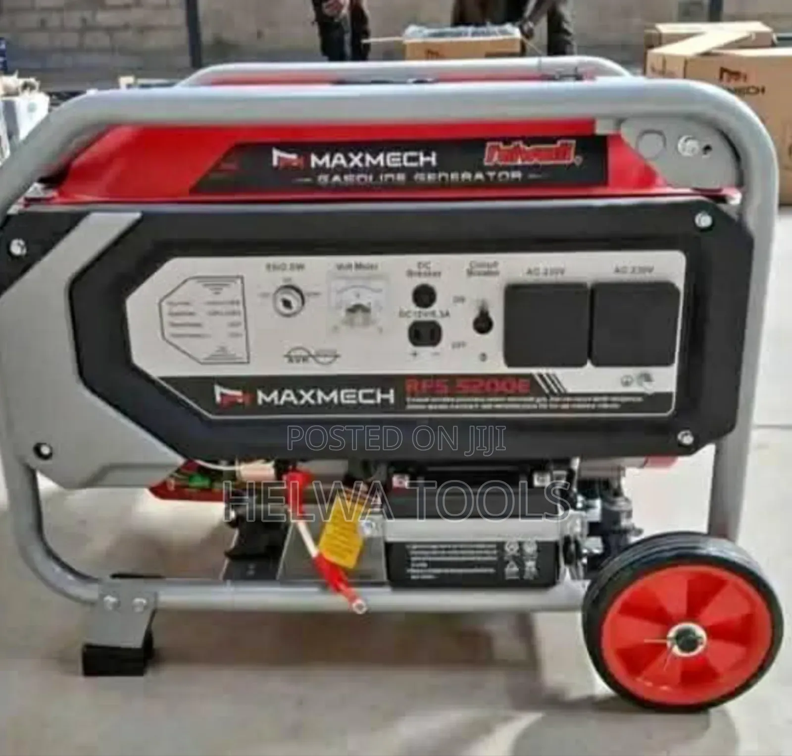 Gasoline Generator, 3.8 Kva Maxmech
