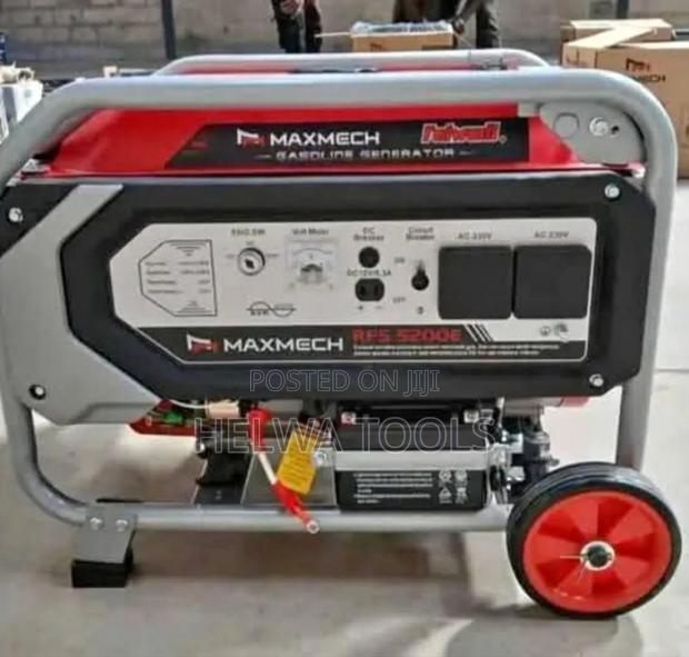 Gasoline Generator, 3.8 Kva Maxmech