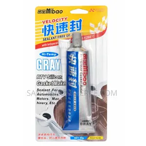 Mibao Hi-Temp Gray RTV Silicone Gasket Maker 60grams