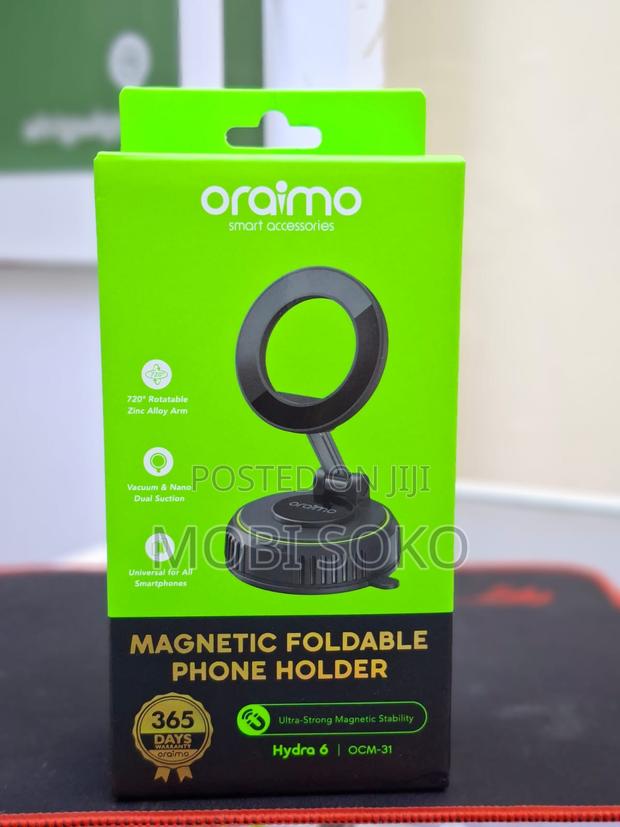 Oraimo Hydra 6 Ocm-31 720° Magnetic Foldable Phone Holder - thumbnail 2