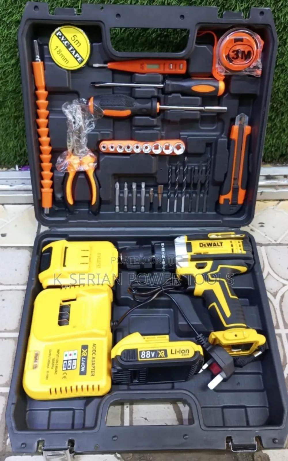 Rechargeable Dewalt 88v Drill Set/88v Dewalt Drill Set