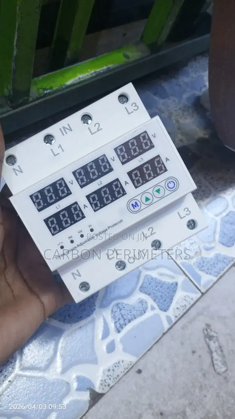 Adjustable Voltage Protector,3phase 100amps