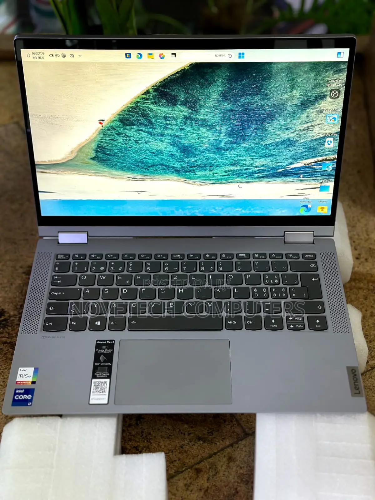 New Laptop Lenovo Flex 5 16GB Intel Core i7 SSD 512GB