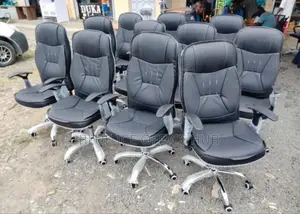 Executive Office Leather Chair Swivel