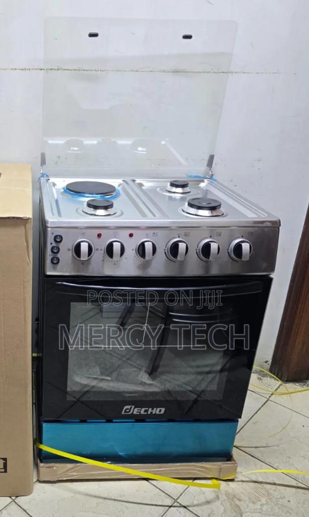 60*60 Decho 3+1 Standing Cooker With Electric Oven - main view