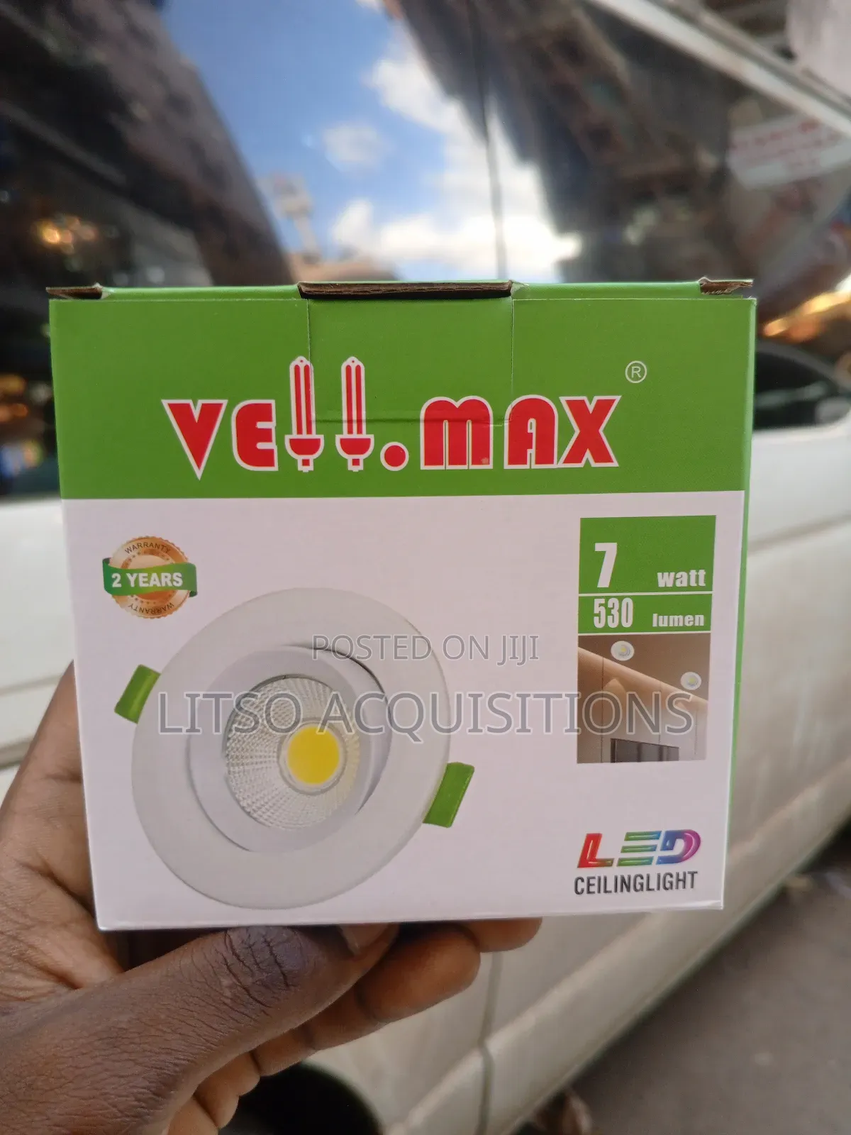 7w Vellmax Tillable Downlighter.