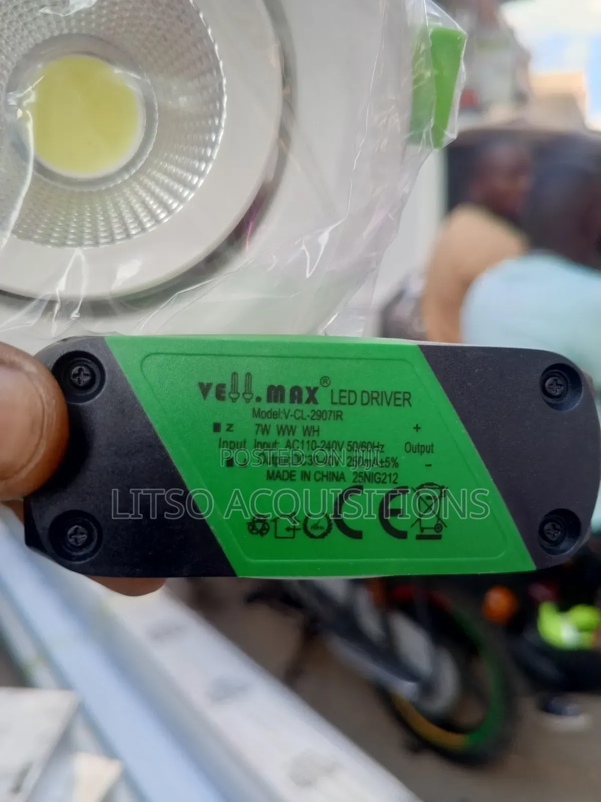 7w Vellmax Tillable Downlighter.
