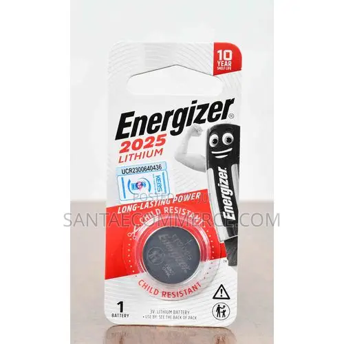 Energizer Cr 2025 Lithium Coin Battery