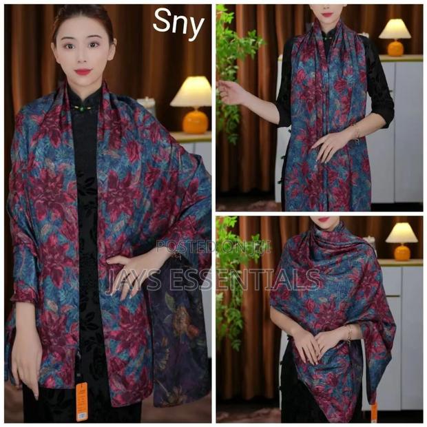 All Weather Silk Scarfs With Unique Prints and Patterns - thumbnail 9