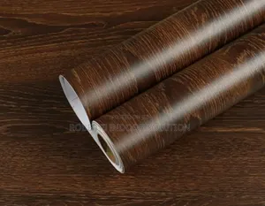 Dark Brown Wood Contact Paper