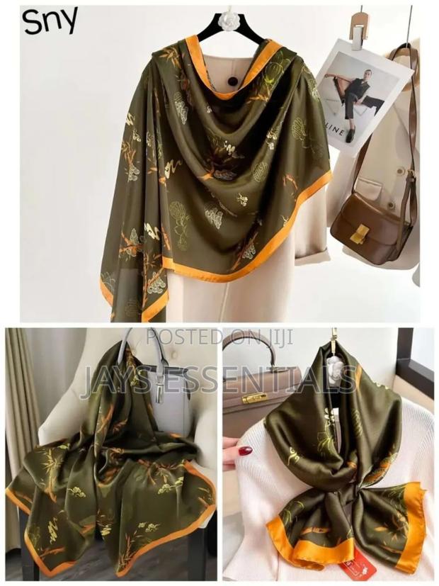 All Weather Silk Scarfs With Unique Prints and Patterns - thumbnail 11