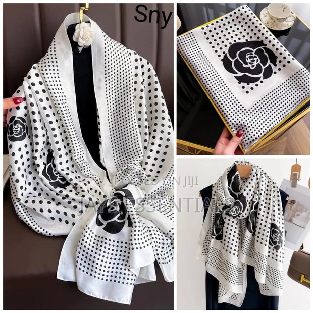 All Weather Silk Scarfs With Unique Prints and Patterns - thumbnail 12