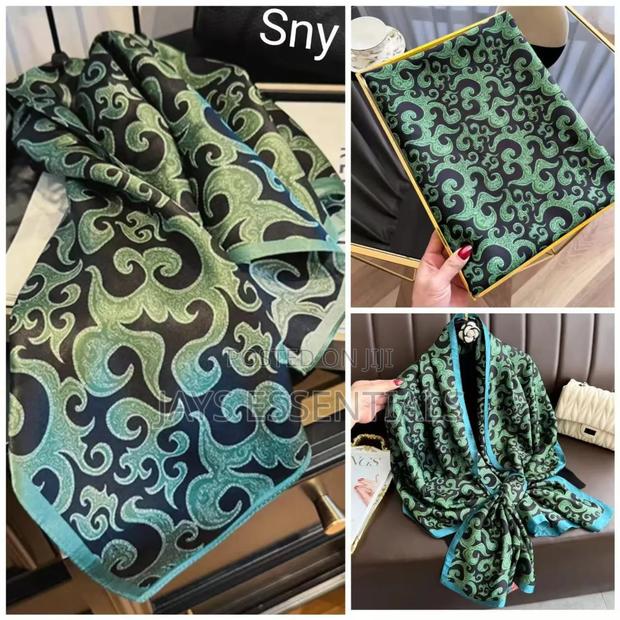 All Weather Silk Scarfs With Unique Prints and Patterns - thumbnail 14