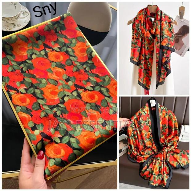 All Weather Silk Scarfs With Unique Prints and Patterns - thumbnail 15