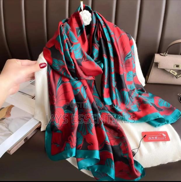 All Weather Silk Scarfs With Unique Prints and Patterns - thumbnail 17