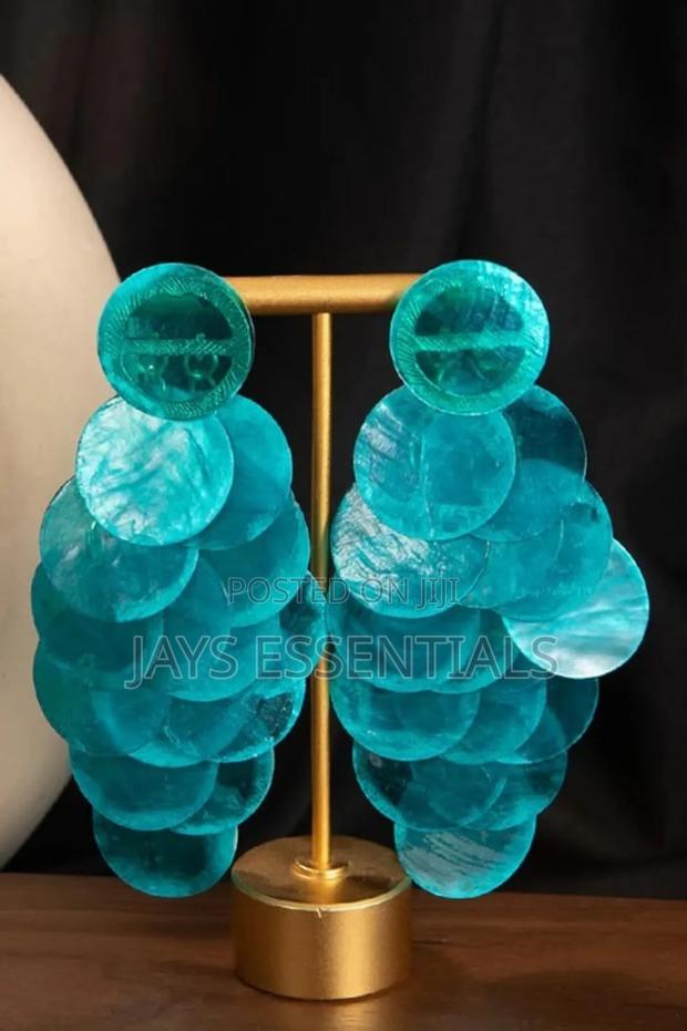 Bold and Unique Statement Earrings - thumbnail 2
