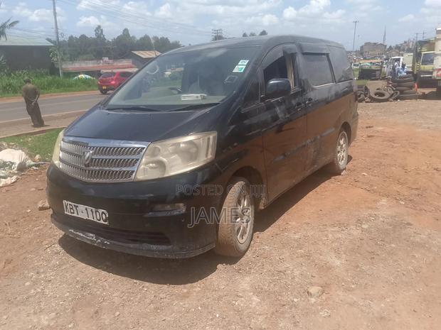Toyota Alphard 2007 Black - thumbnail 4