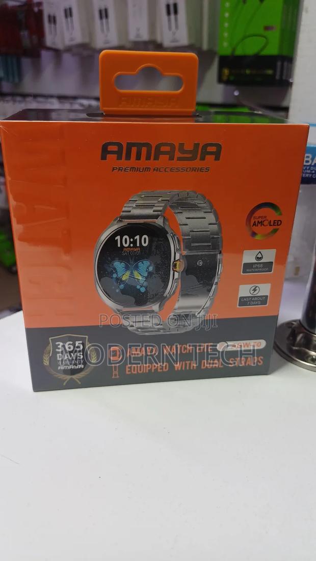 Amaya Asw‐50 Bluetooth Smart Watch – Activity Tracker Notifications - thumbnail 2