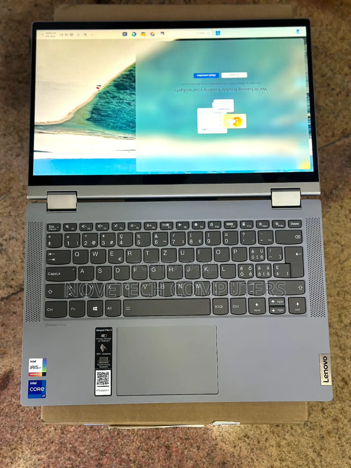 New Laptop Lenovo Flex 5 16GB Intel Core i7 SSD 512GB