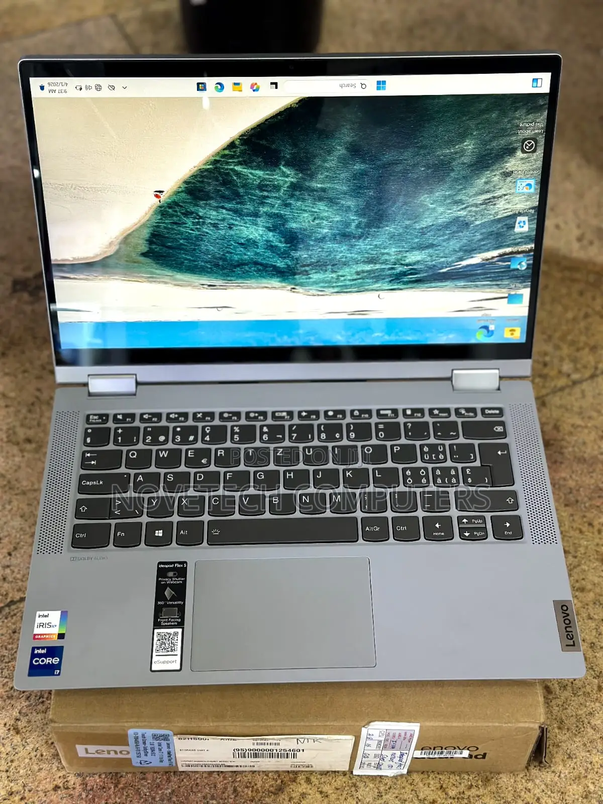 New Laptop Lenovo Flex 5 16GB Intel Core i7 SSD 512GB